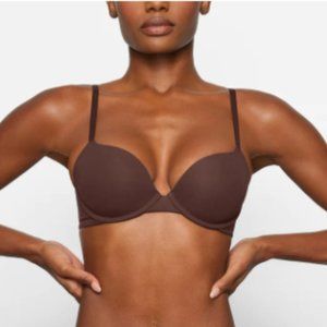 NWT Skims Fits Everybody Push up Bra Cocoa, 36C